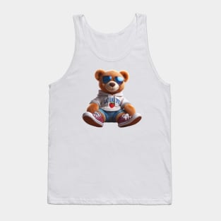 Sacramento Teddy Bear Tank Top